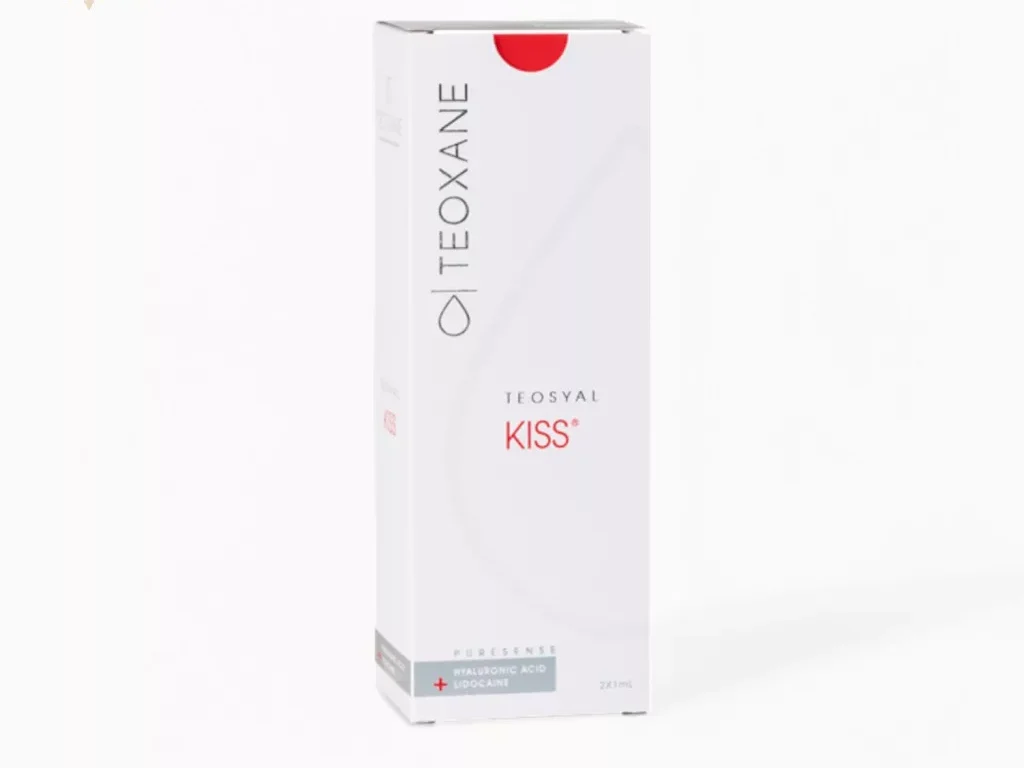 Teosyal Puresense Kiss, hialuronsavas töltőanyag, 2x1 ml